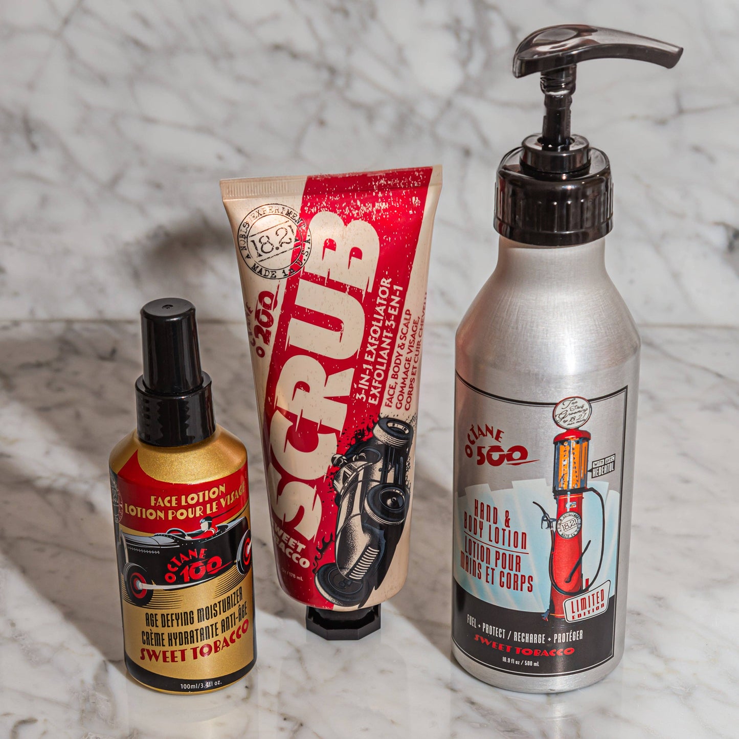 18.21 Man Made Octane 200 Sweet Tobacco scrub product detail