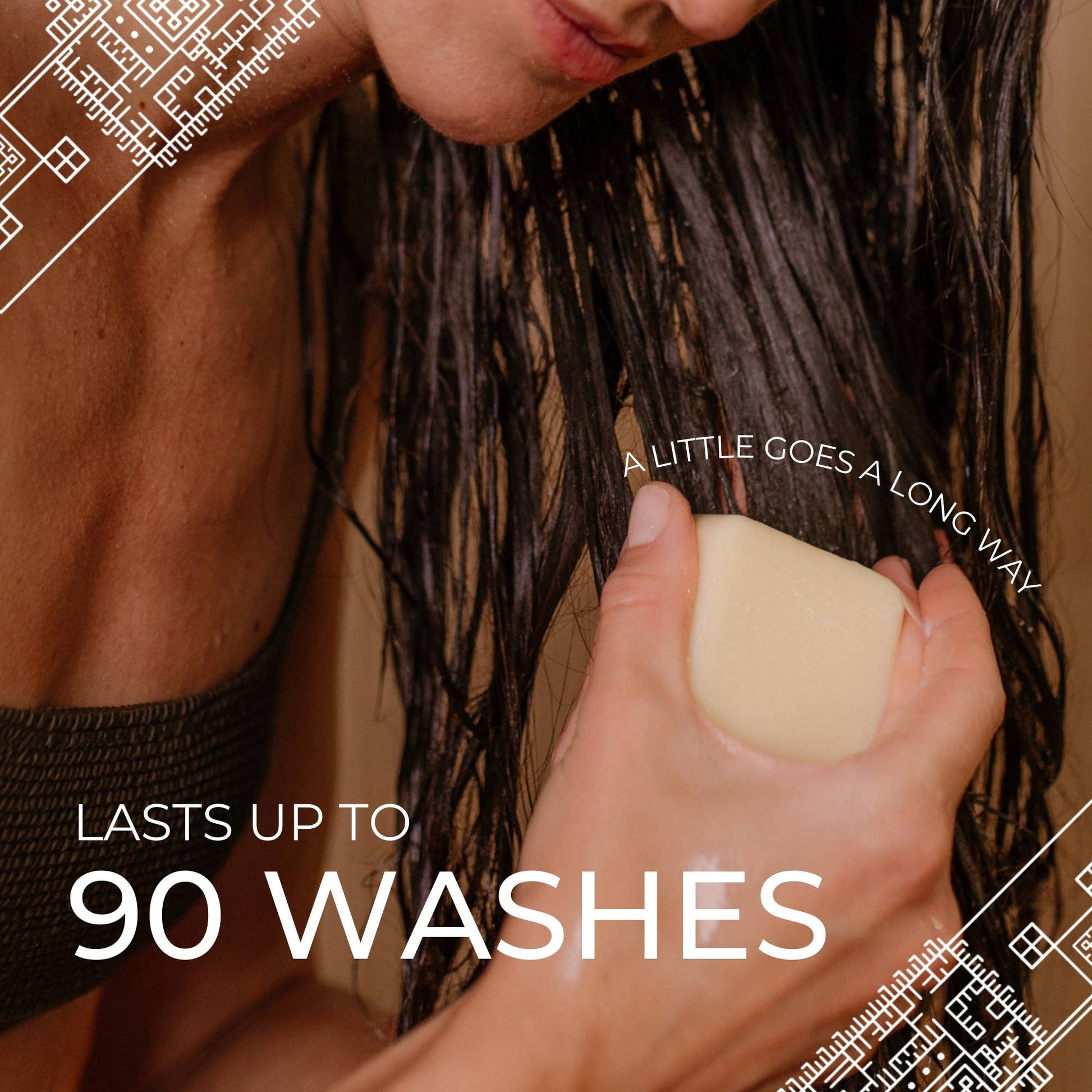 Peach Hibiscus conditioner bar results | Soft shiny conditioned hair | Salon-Selected | The Pixie Garden