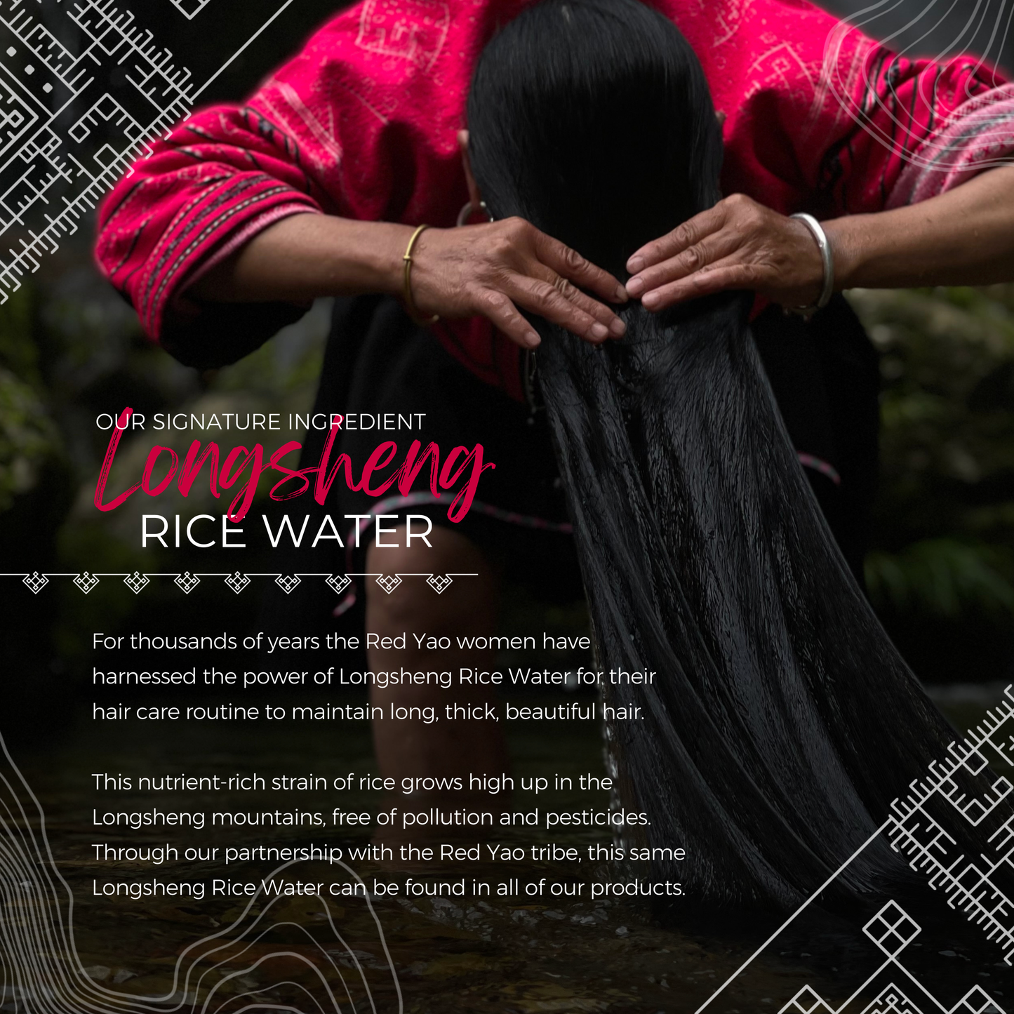 Yao women with floor-length hair | Ancient Longsheng rice water hair secret | Viori Beauty | The Pixie Garden