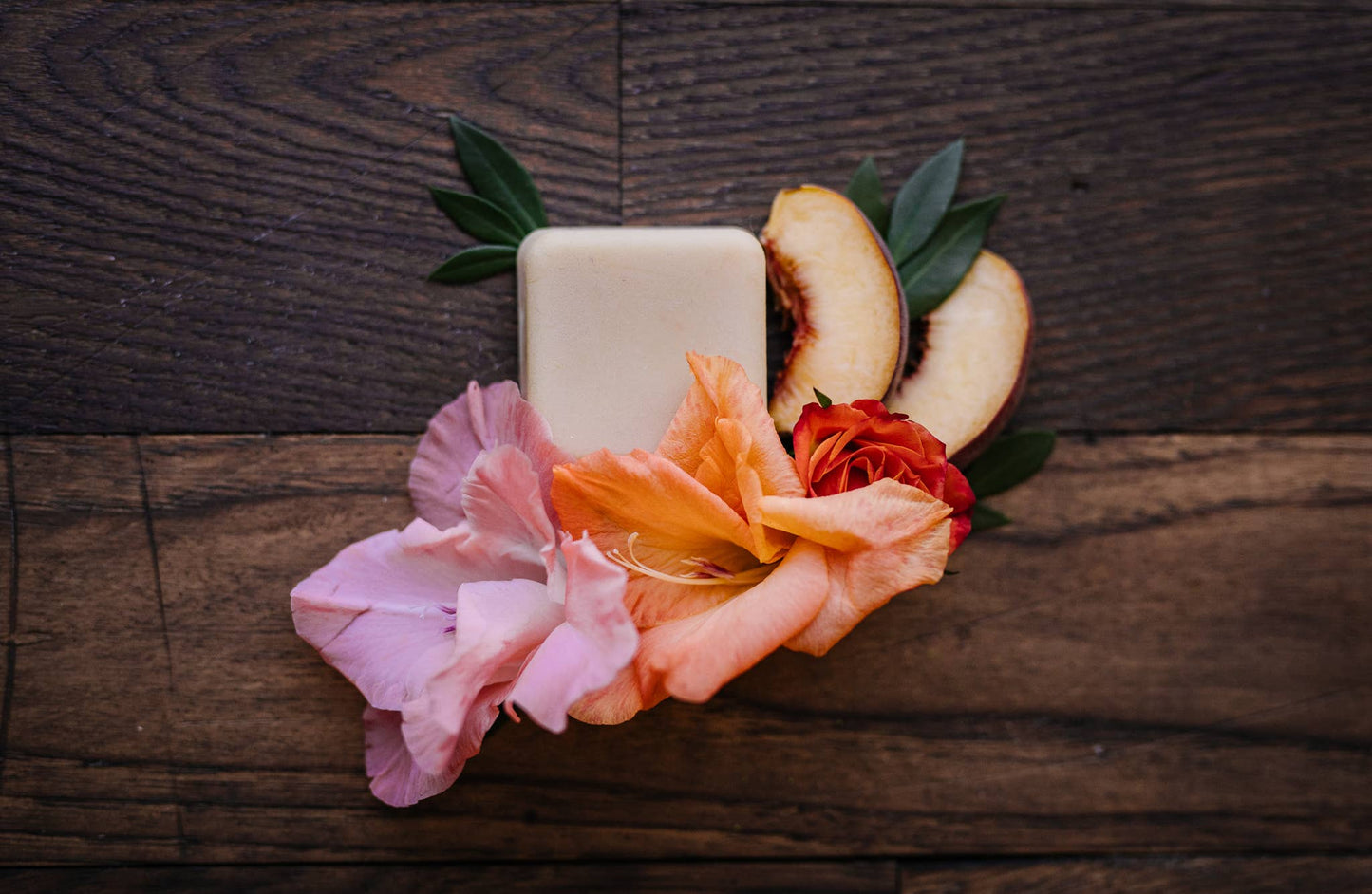Limited edition rice water conditioner bar Peach Hibiscus | All hair types | Salon-Selected | The Pixie Garden
