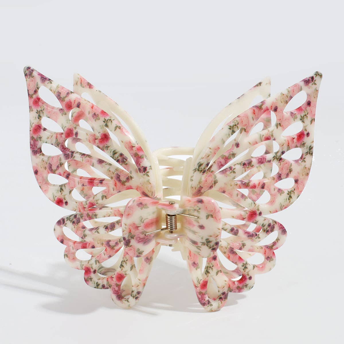 Gradient butterfly hair claw clip in pink, salon-selected by The Pixie Garden