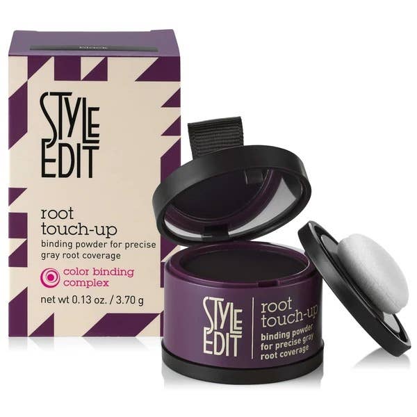 Brunette Root Touch-Up Powder: Black / Pack of 1