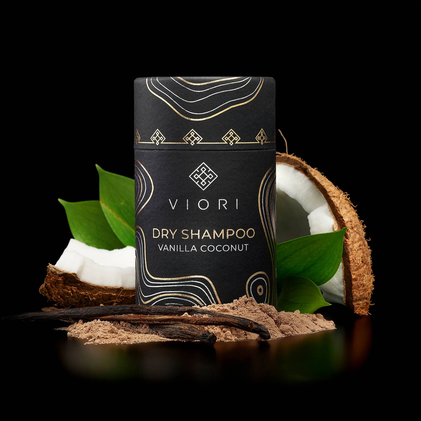 Vanilla Coconut dry shampoo powder with Longsheng rice water, color-safe, salon-selected by The Pixie Garden