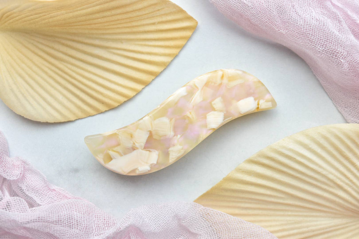 Wave French Barrette Collection: Mermaid