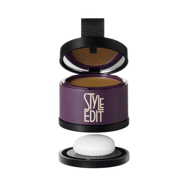 Style Edit root touch-up compact in Light Brown with mirror and sponge
