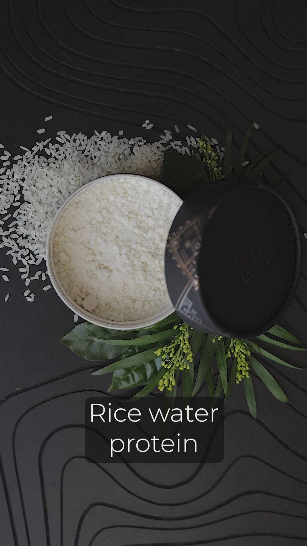 Rice water hair treatment ritual packaging | Viori Beauty salon-selected | The Pixie Garden