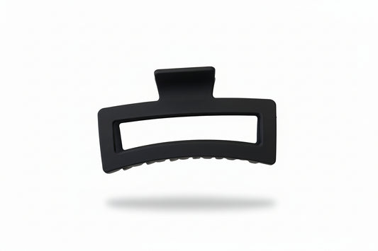 5 inch hair claw in matte Black 