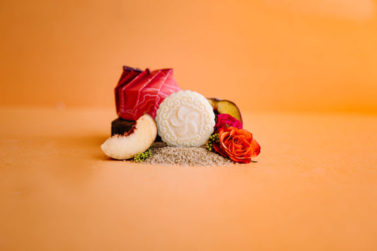 Viori Limited Edition Peach Hibiscus Shampoo Bar | Longsheng rice water formula | The Pixie Garden