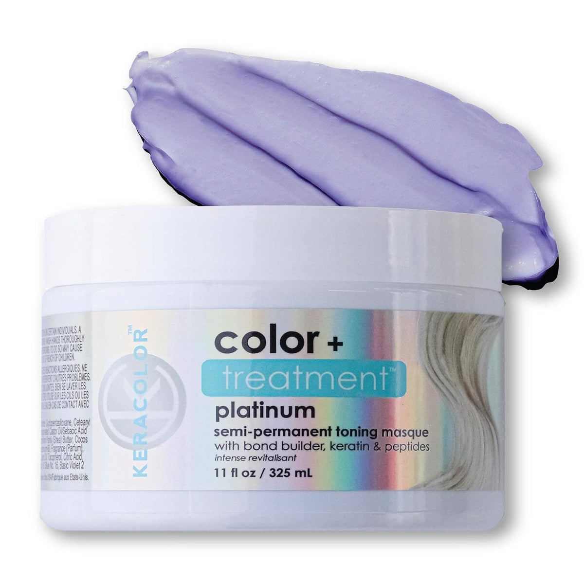 Keracolor Color + Treatment Toning Masque 11oz - Platinum