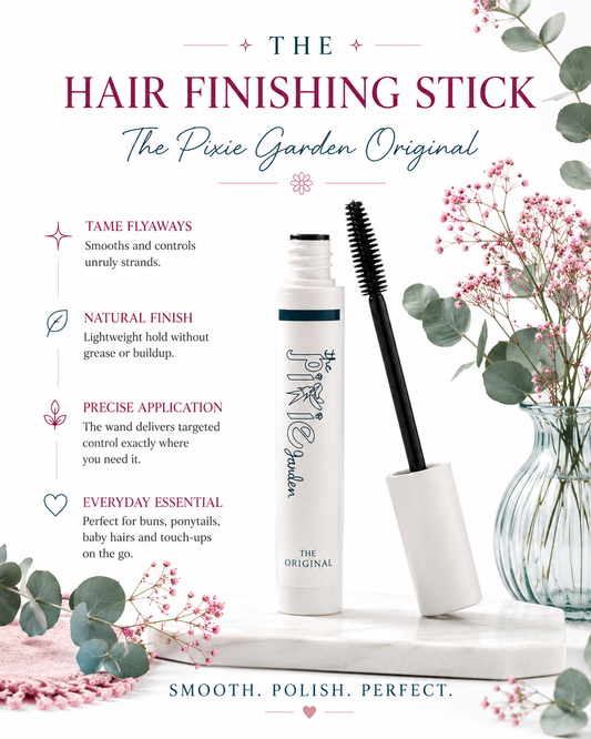 Hair Finishing Stick flyaway control wand The Pixie Garden original salon quality